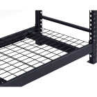 Muscle Rack 84 In. W. x 24 In. D. x 84 In. H. 4-Tier Black Steel Welded Rack Image 3