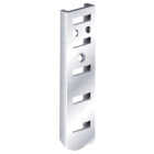 Knape & Vogt 255 Series 72 In. Brass Mortise-Mount Pilaster Shelf Standard Image 1