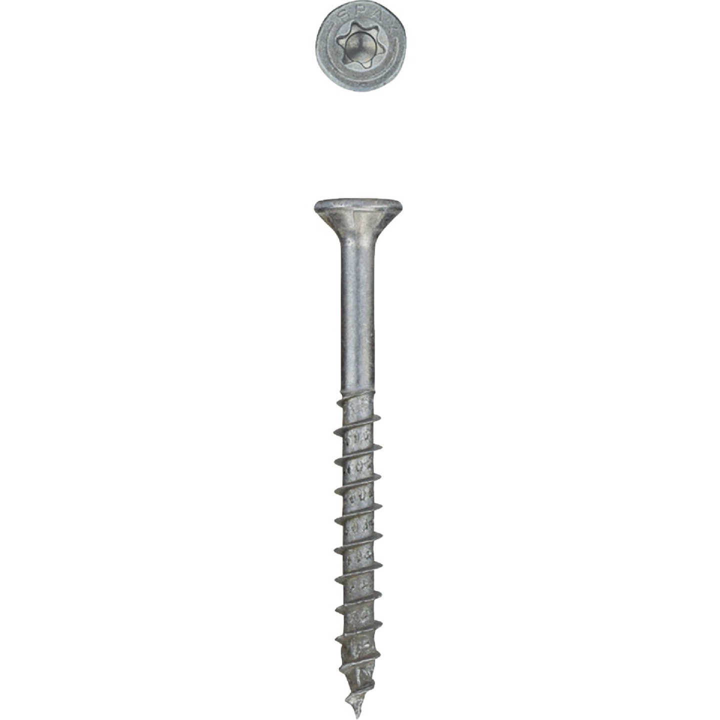 SPAX #14 x 2-1/2 In. T30 Plus Flat Head HCR-X (Exterior Rated) Deck Screw (55-Count) Image 1