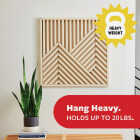 Command 20 Lb. Picture Hanging Strips, White, 4 Pairs Image 2