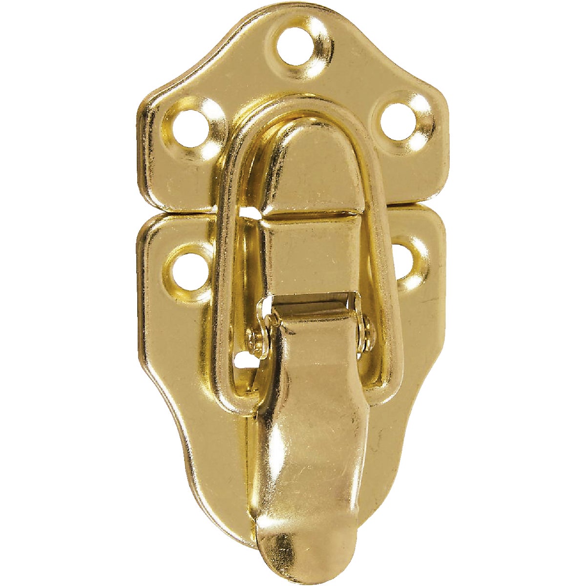 National Hardware Miniature Brass Draw Catch (2-Count)