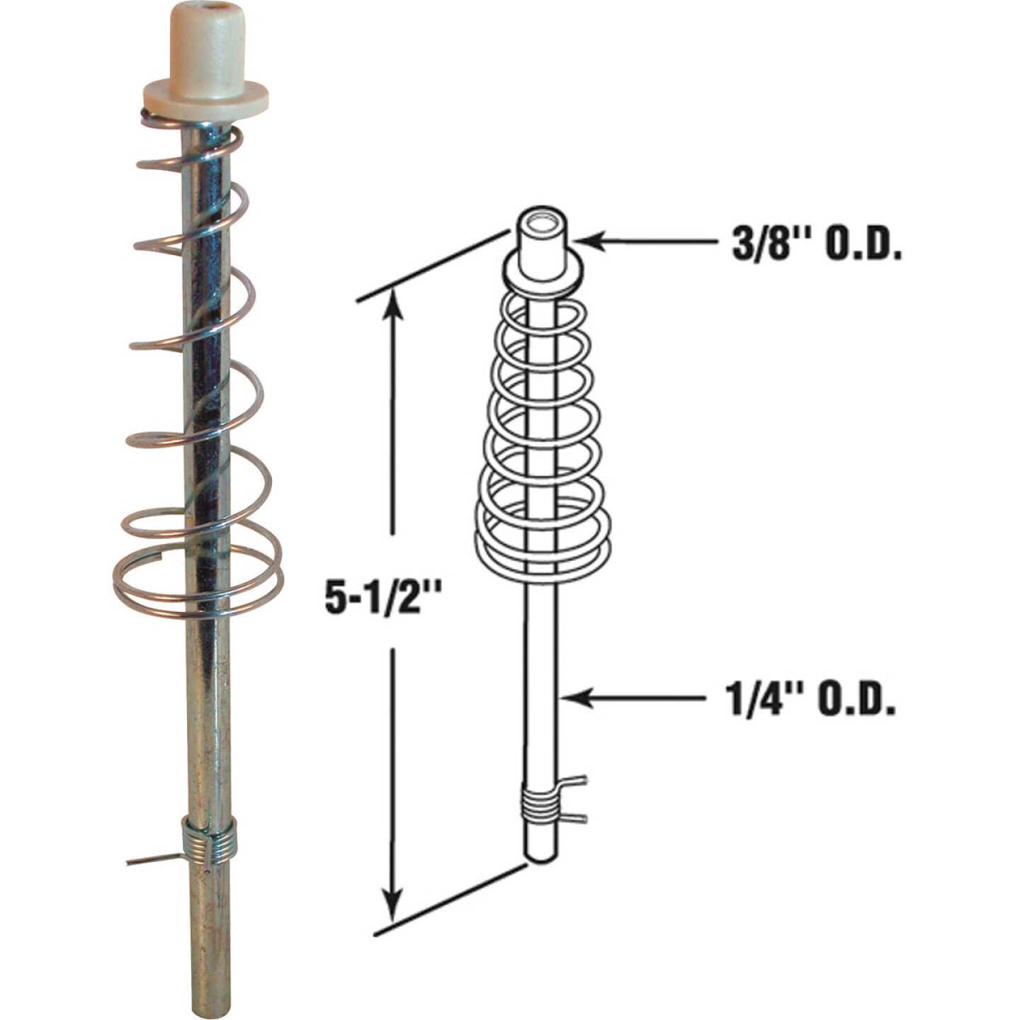 Prime-Line Bi-Fold Guide Rod Image 1