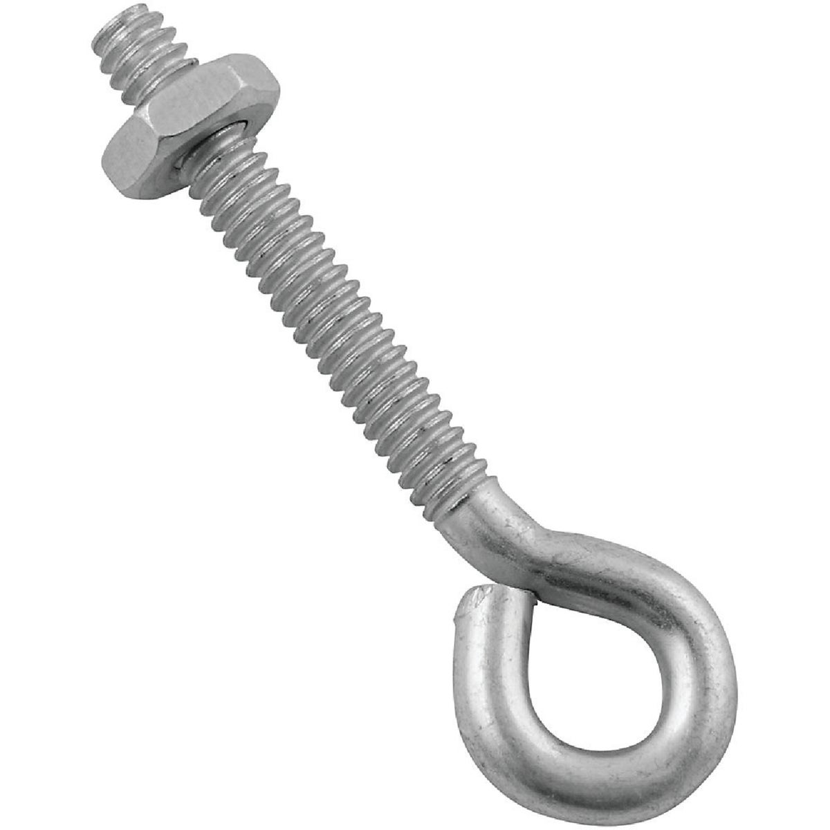 National Hardware 3/16 In. x 2 In. Zinc Eye Bolt with Hex Nut