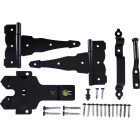 National Hardware Deluxe Latch Decorative T-Hinge Gate Kit Image 1