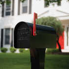 Gibraltar Ironside Black Steel Post Mount Mailbox Image 3