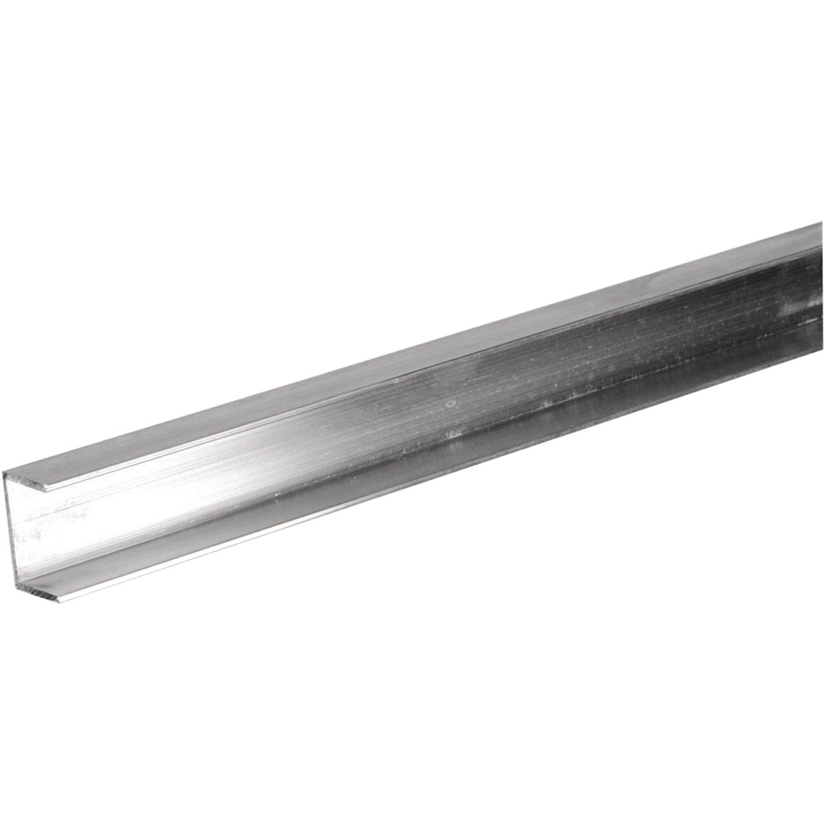 Hillman Steelworks Aluminum Mill 3/8 In. x 8 Ft., 1/16 In. U-Channel