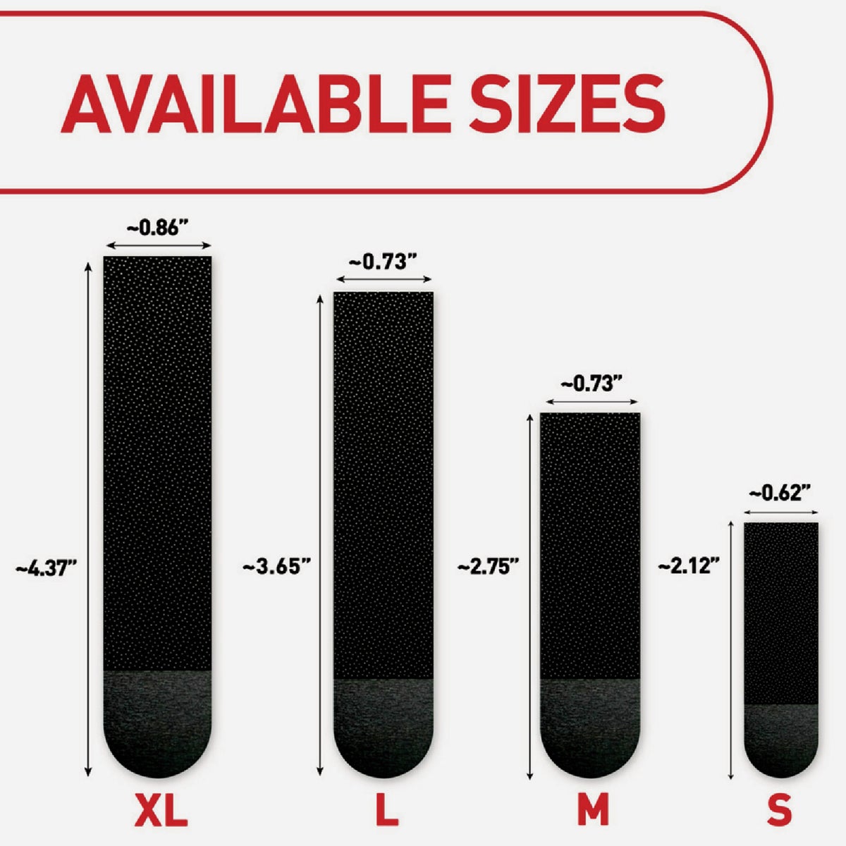 Command 20 Lb. Picture Hanging Strips, Black, 4 Pairs Image 6