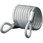 Master Lock 6 Ft. x 1/4 In. Self-Coiling Cable Image 1