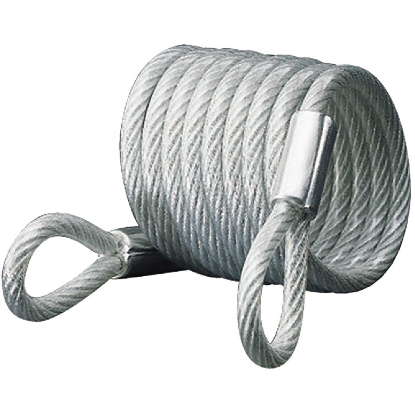 Master Lock 6 Ft. x 1/4 In. Self-Coiling Cable Image 1
