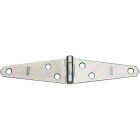 National Hardware 3 In. Zinc Light Strap Hinge (2-Pack) Image 1