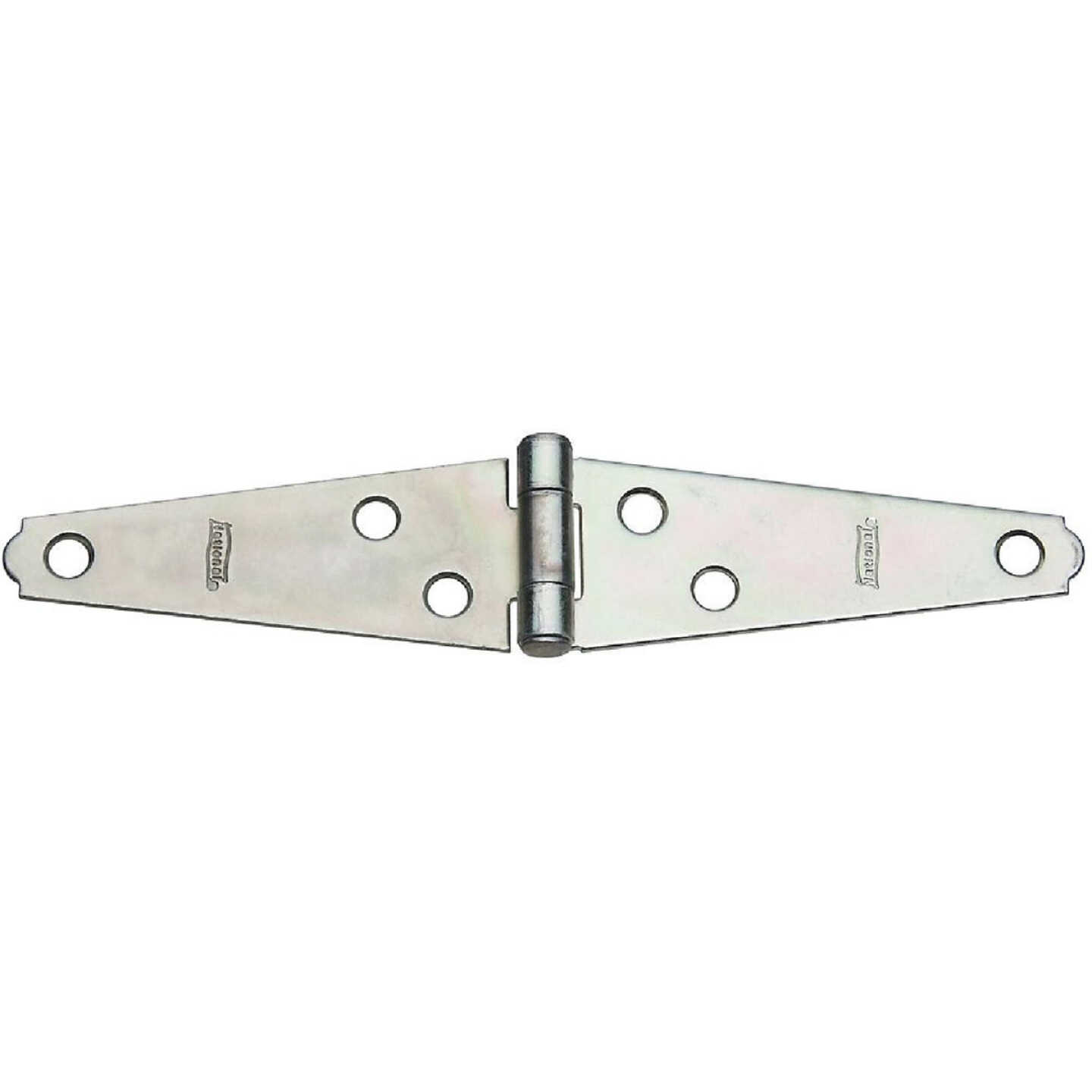 National Hardware 3 In. Zinc Light Strap Hinge (2-Pack) Image 1