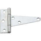National Hardware 4 In. Zinc-Plated Steel Heavy-Duty Tee Hinge (2-Pack) Image 1