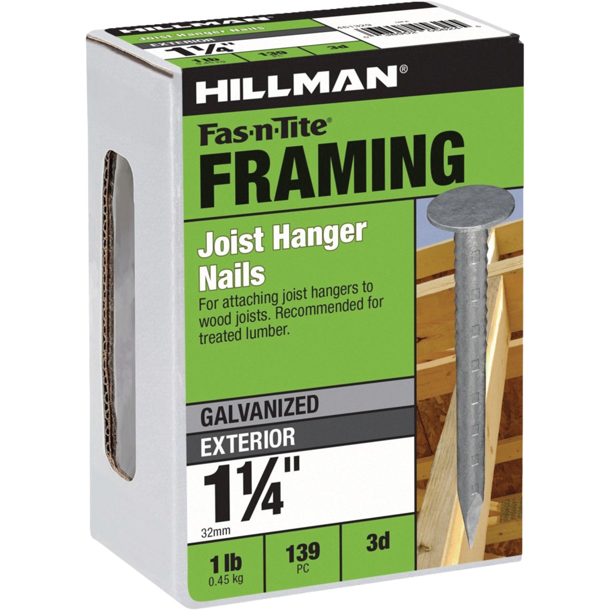 Hillman Fas-n-Tite 1-1/4 In. Joist Hanger Nail (1 Lb.)