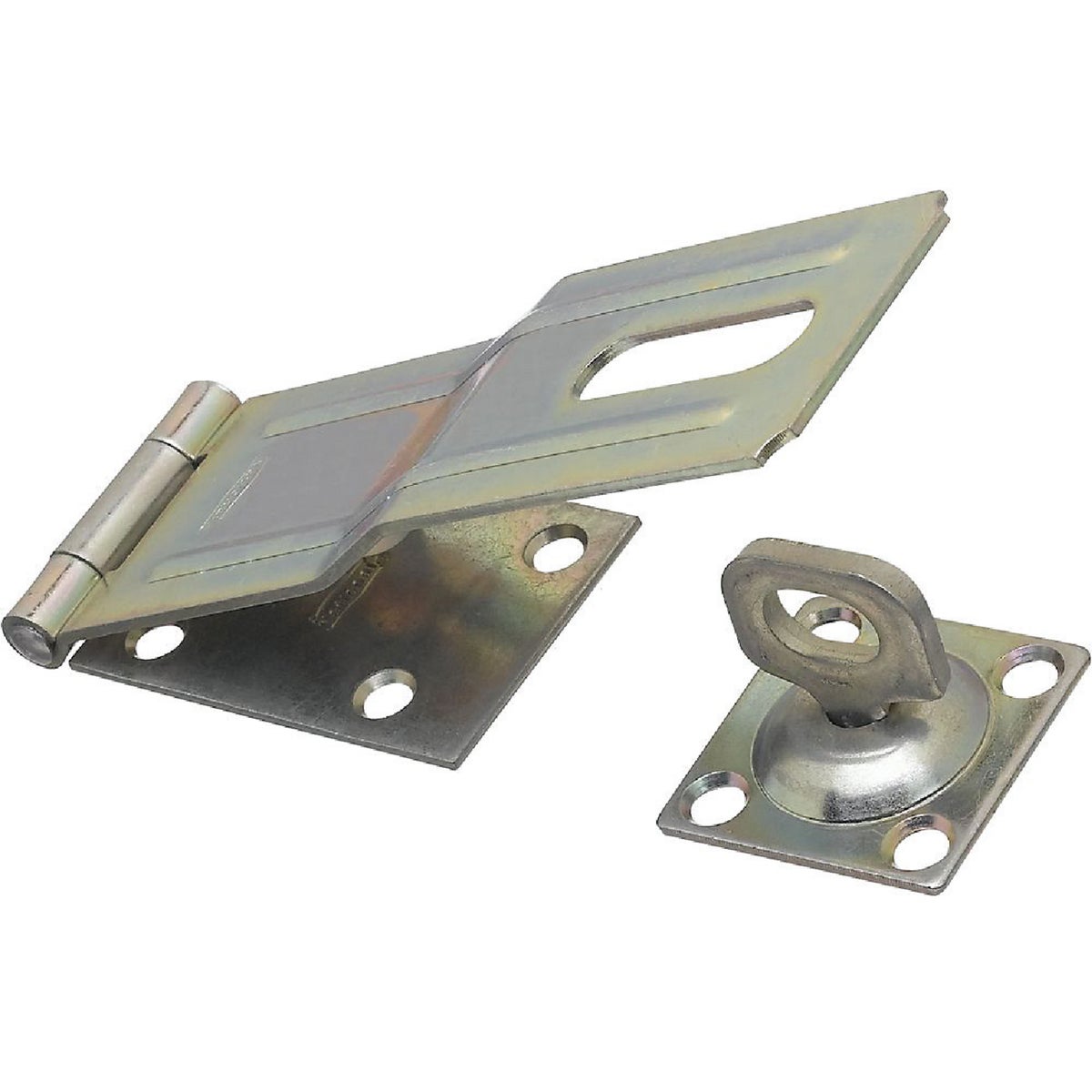 National Hardware 6 In. Zinc Swivel Safety Hasp Image 1