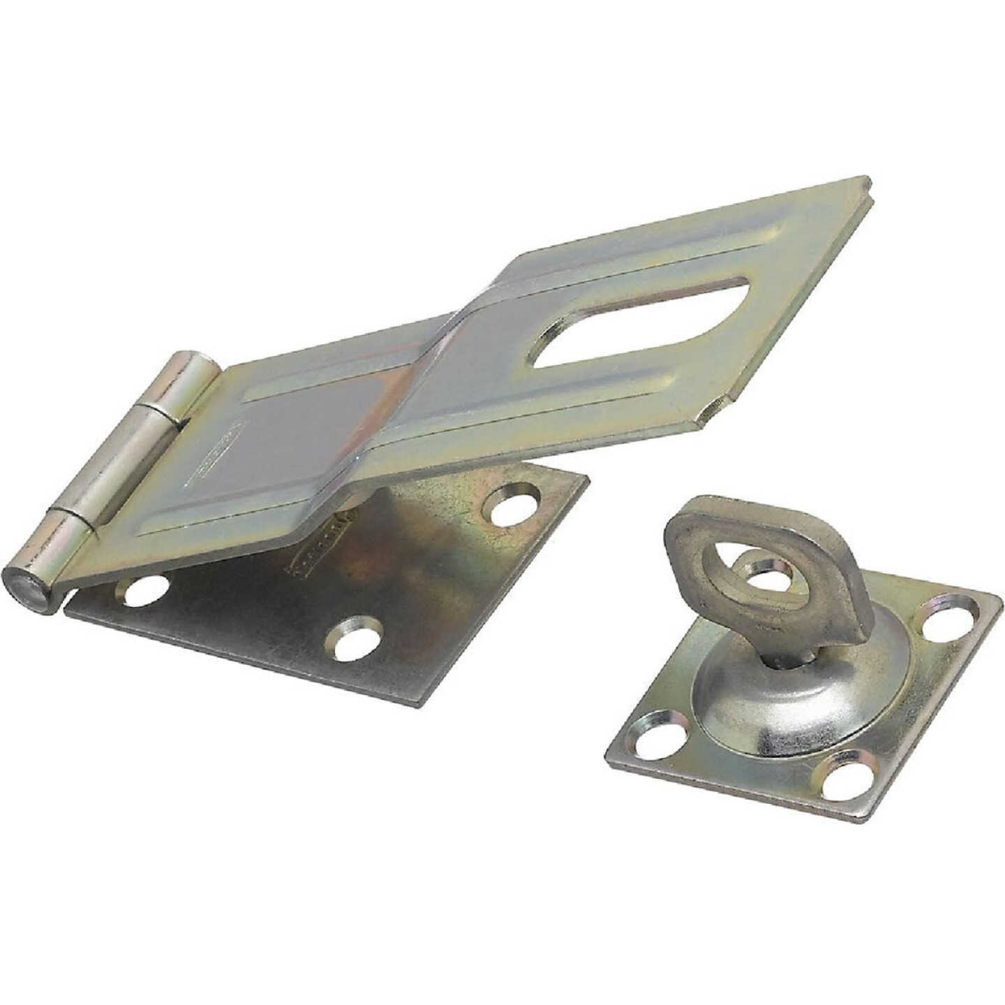 National Hardware 6 In. Zinc Swivel Safety Hasp Image 1
