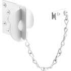 Defender Security White Texas Security Bolt Ring Chain Door Lock Image 1
