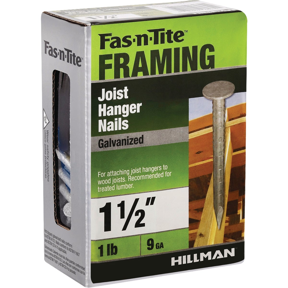 Hillman Fas-n-Tite 1-1/2 In. Joist Hanger Nail (1 Lb.)