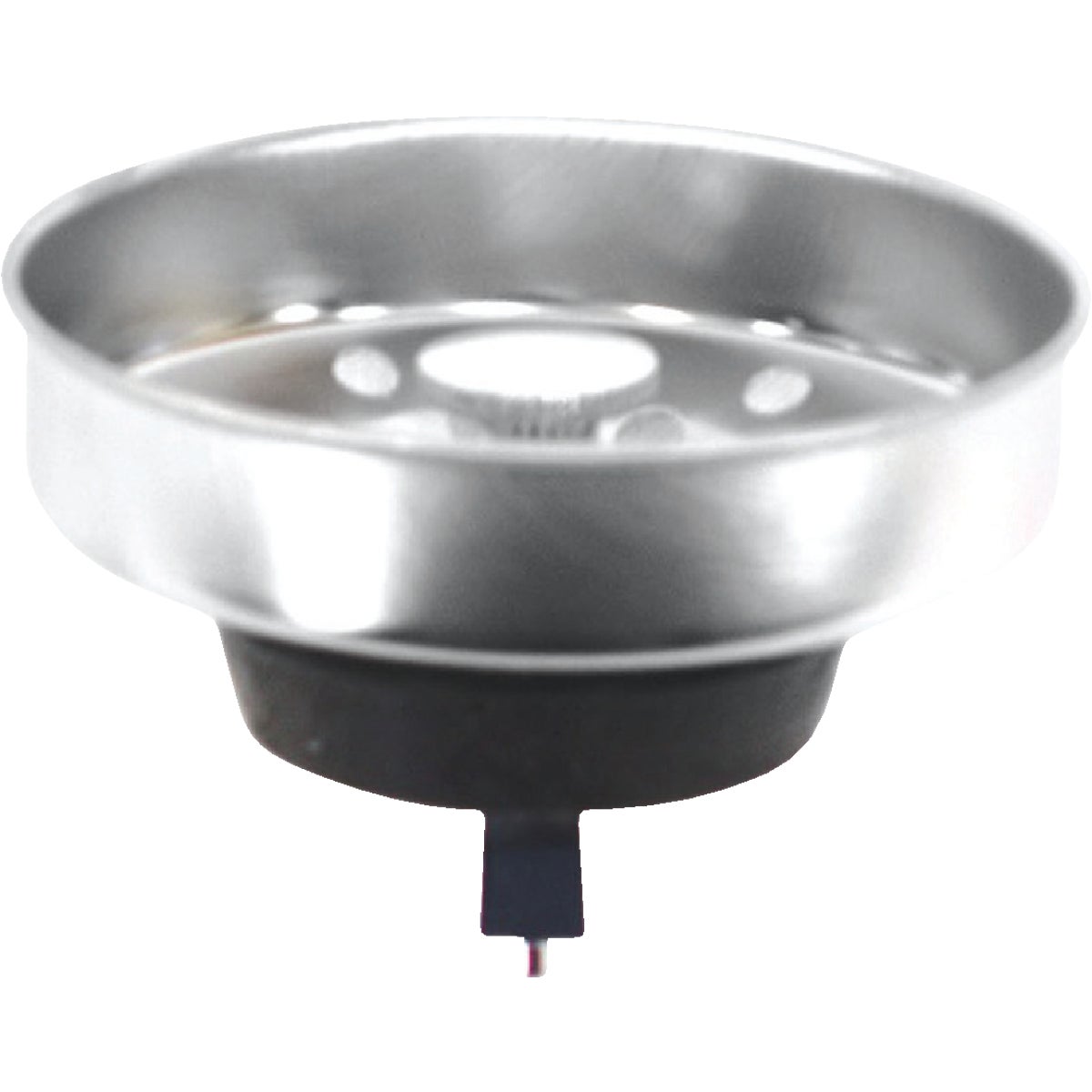 US Hardware 1-1/2 In. Metal Basket Strainer Stopper with Post for Mobile Home