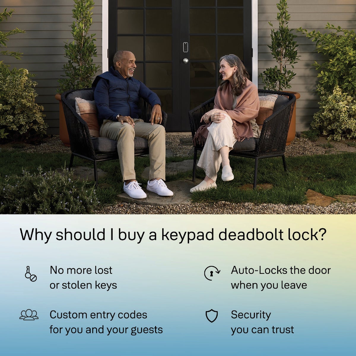 Yale Code Satin Nickel Electronic Lock Keypad Deadbolt Image 4
