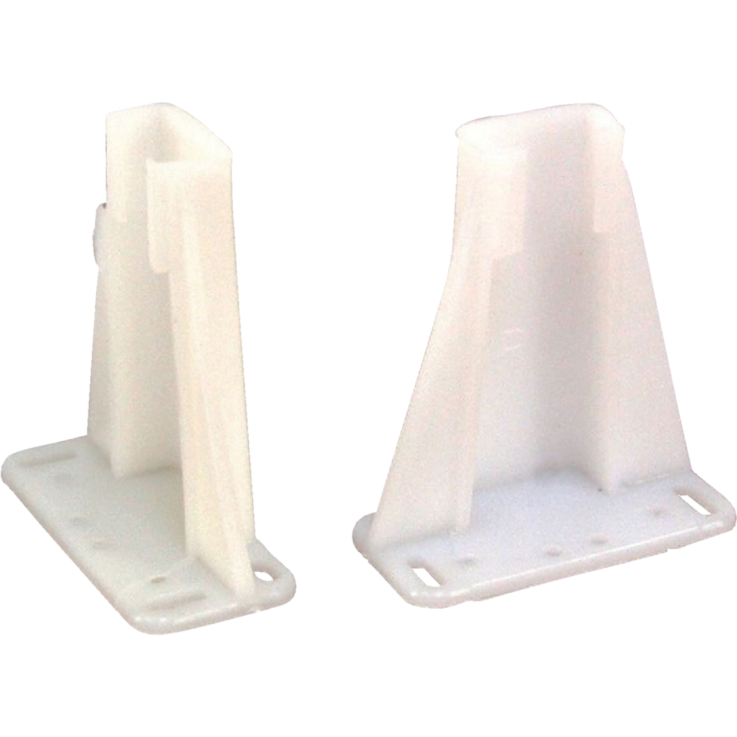 United States Hardware 1-5/8" 3" Plastic Track Socket (2-Pack) Image 1