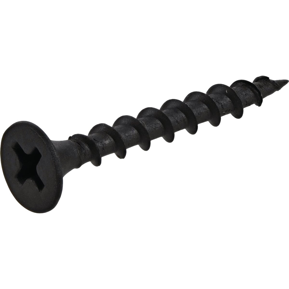Hillman Fas-N-Tite #6 x 1-1/4 In. Coarse Thread Black Phosphate Drywall Screw (100-Count)