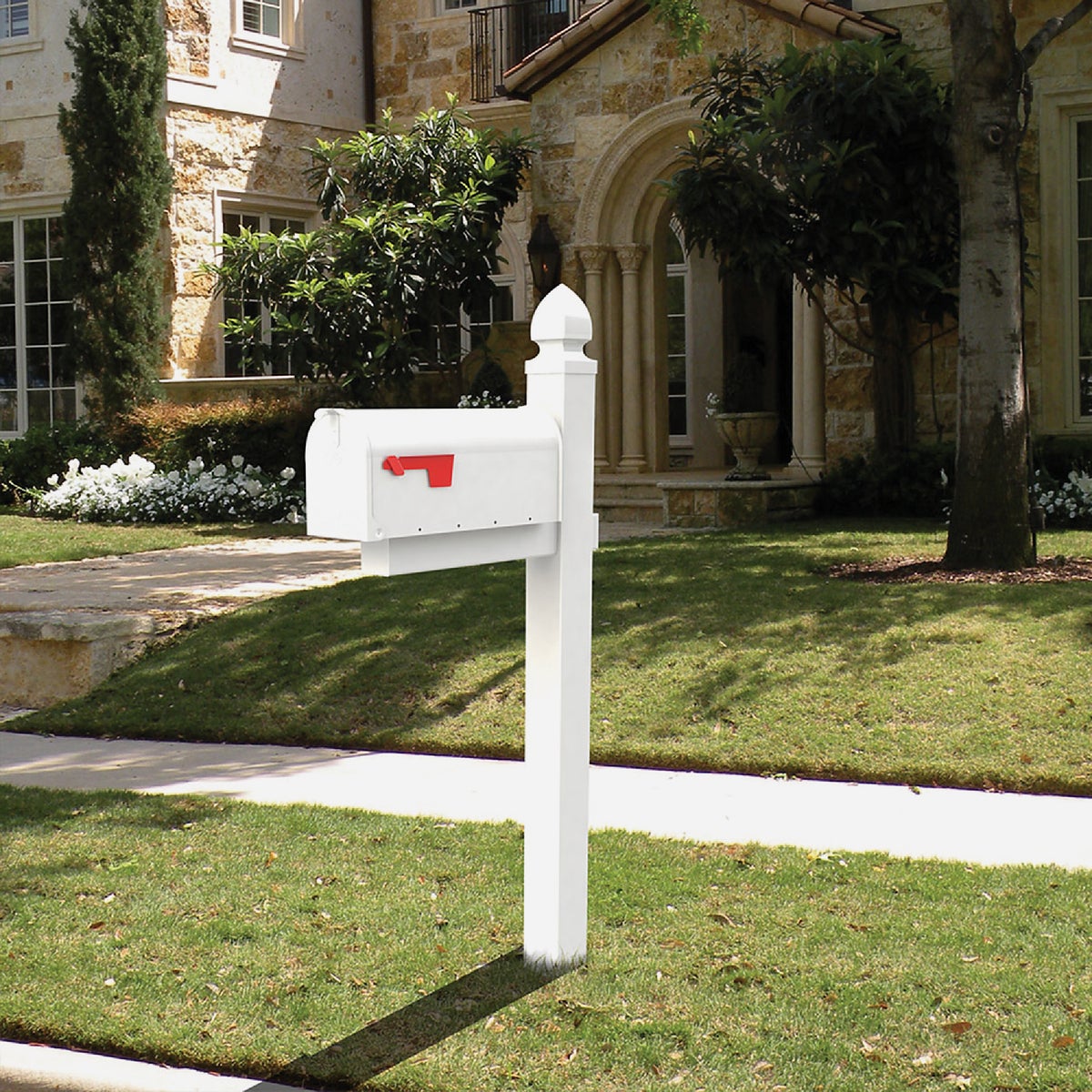 Gibraltar Whitley Plastic Mailbox Post Image 2