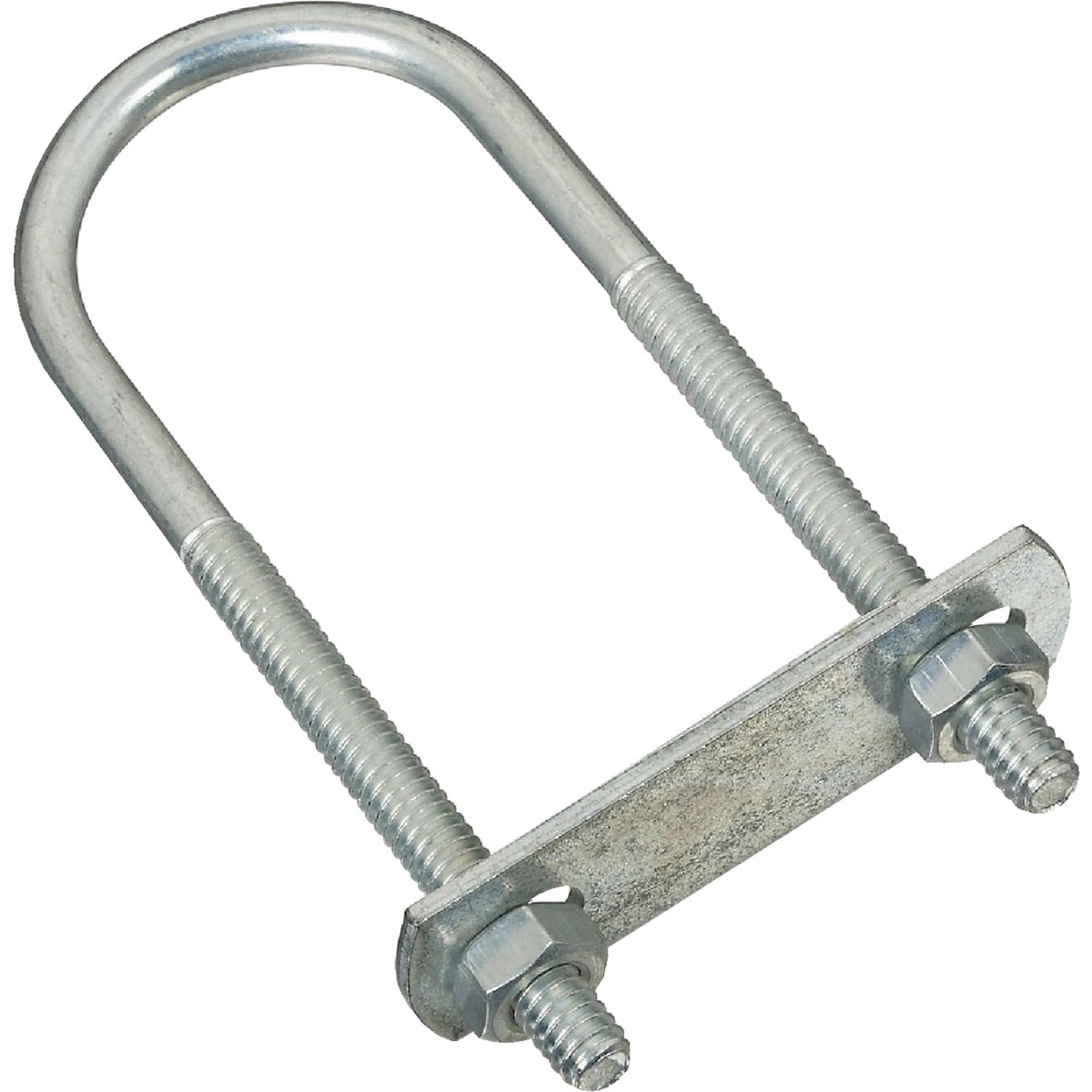 National Hardware 1/4 In. x 1-3/8 In. x 4 In. Zinc Round U Bolt