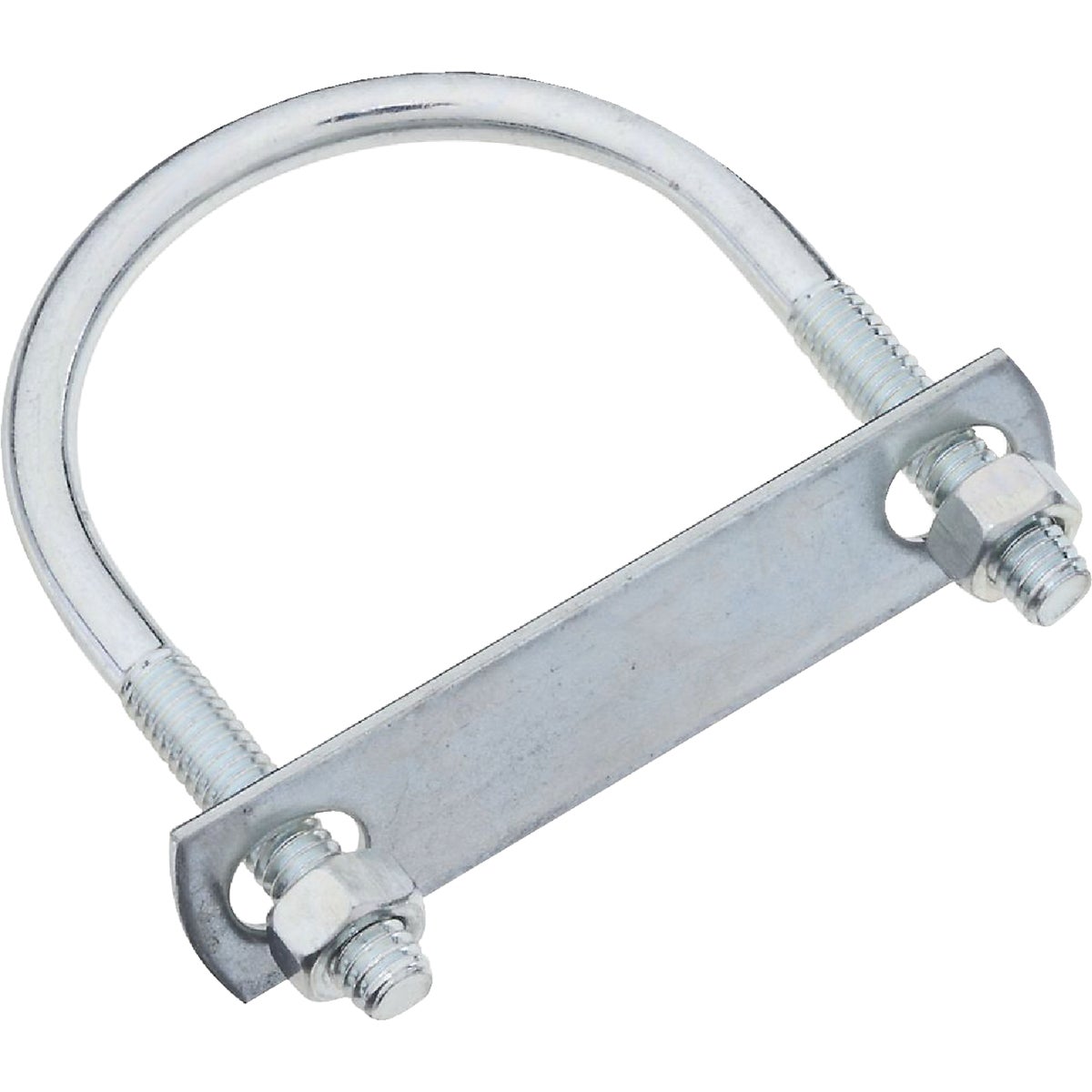 National Hardware 5/16 In. x 2-1/2 In. x 3-1/2 In. Zinc Round U Bolt