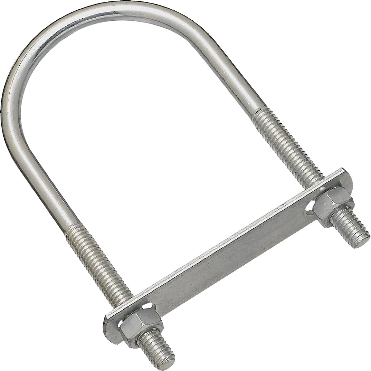 National Hardware 5/16 In. x 2-1/2 In. x 5 In. Zinc Round U Bolt