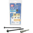 Grip-Rite PrimeGuard Plus 5/16 In. x 5 In. Hex Washer Head Structural Screw (25-Count) Image 1