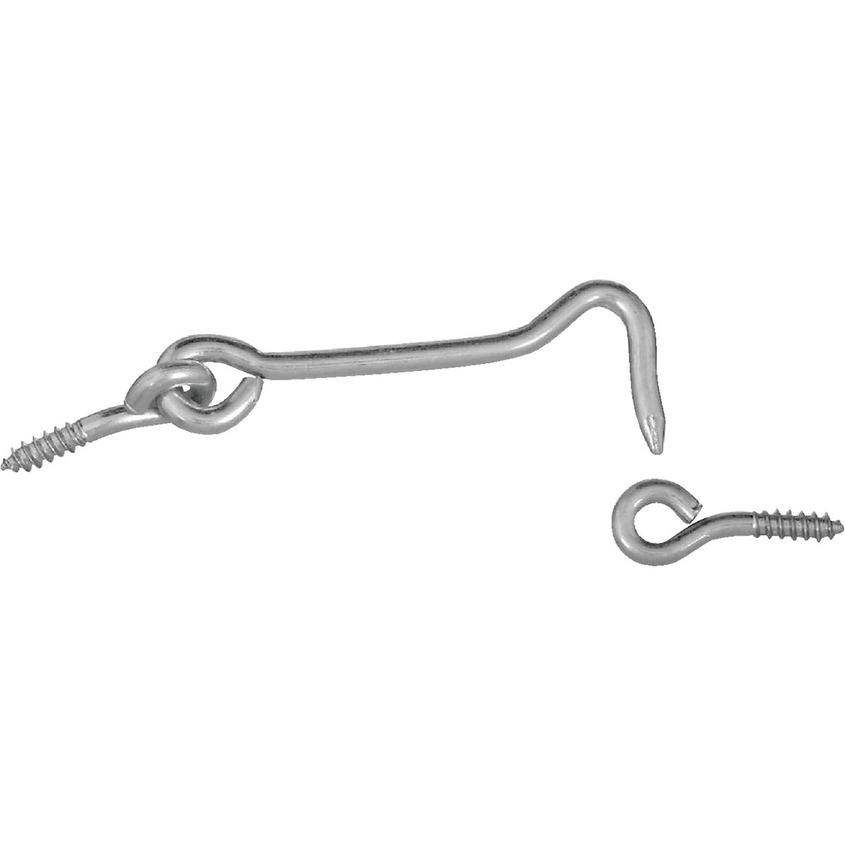 National Hardware 3 In. Steel Hook & Eye Bolt (2-Count)