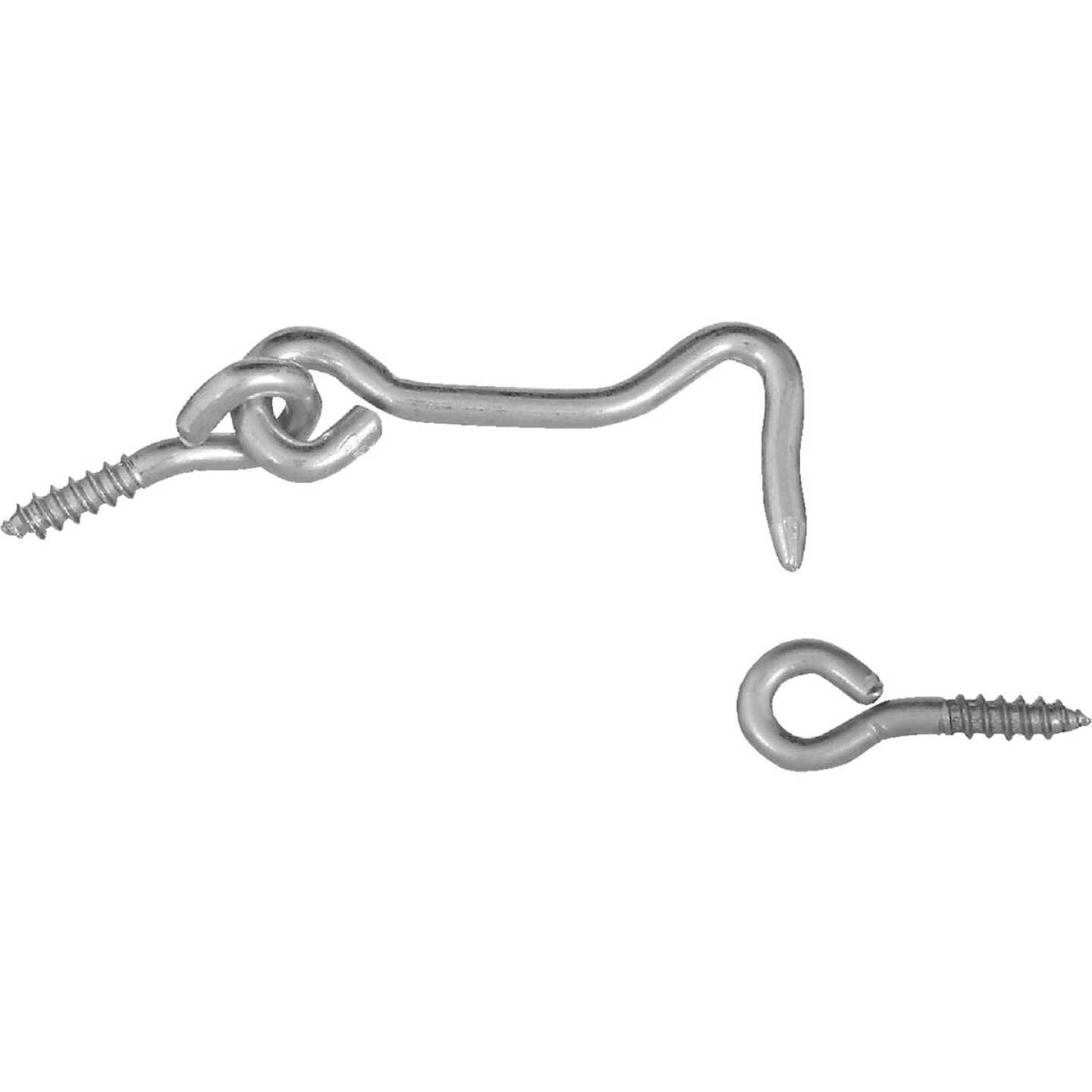 National Hardware 2 In. Steel Hook & Eye Bolt (2-Count) Image 1