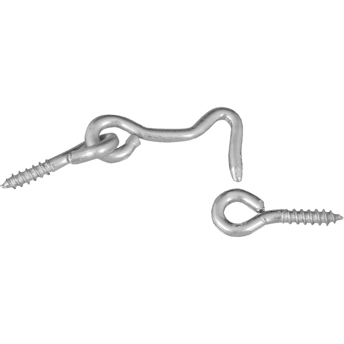 National Hardware 1-1/2 In. Steel Hook & Eye Bolt (2-Count)