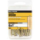 Hillman Fas-n-Tite #6 x 1 In. Phillips Bugle Head Interior Construction Wood Screw (100-Count) Image 1