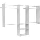 Easy Track 4 Ft. to 8 Ft. Deluxe Starter Closet System Image 4