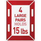 Command 15 Lb. White Bath Picture Hanging Strips, 4 Pairs Image 6