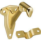 National Hardware Bright Brass Handrail Bracket with Fasteners Image 1