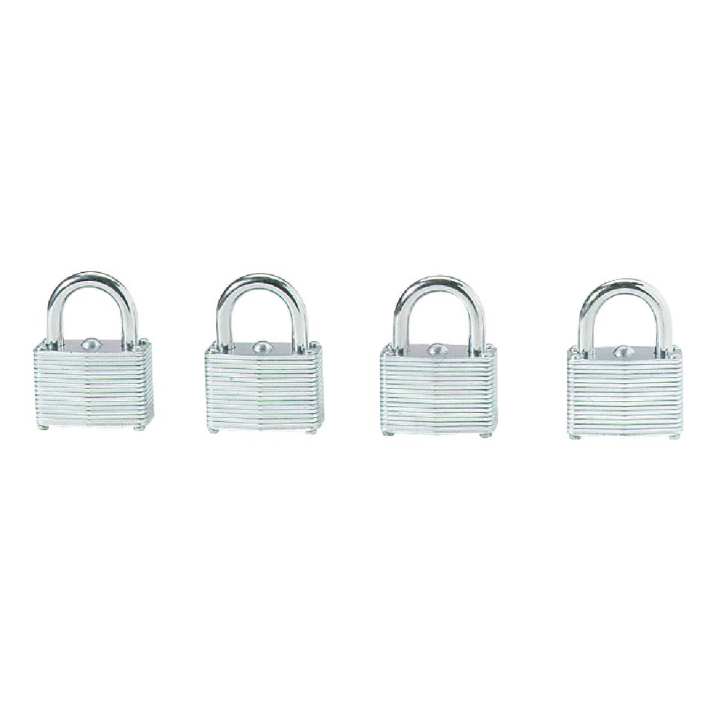 Do it 1-1/2 In. Warded Steel Keyed Padlocks (4-Pack) Image 1