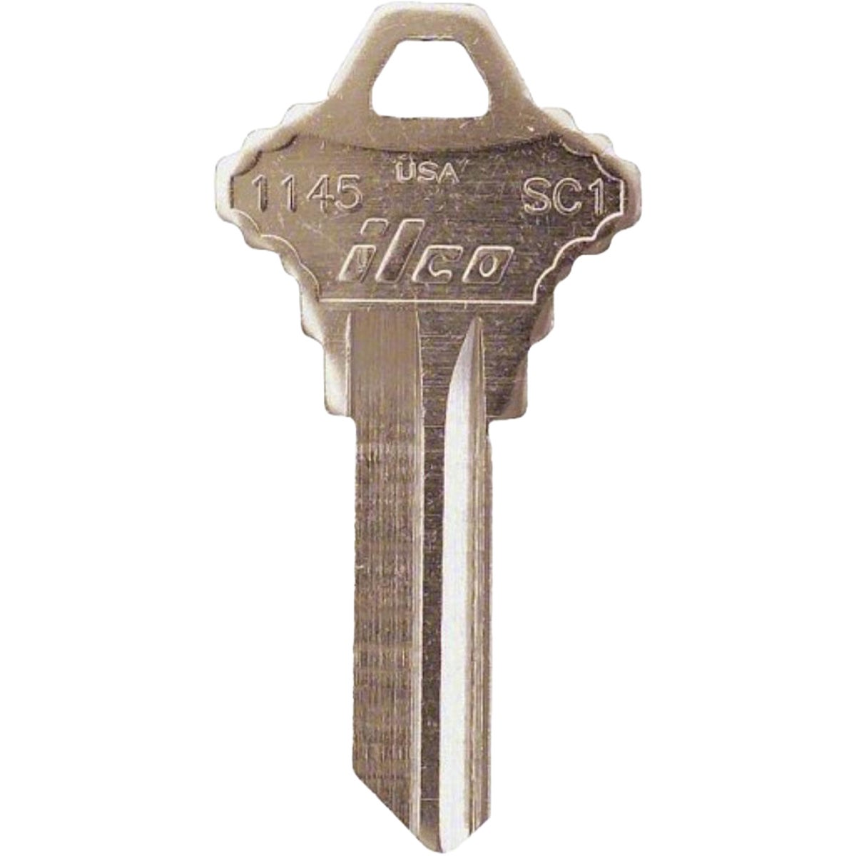ILCO Schlage Nickel Plated House Key, SC1 (250-Pack)