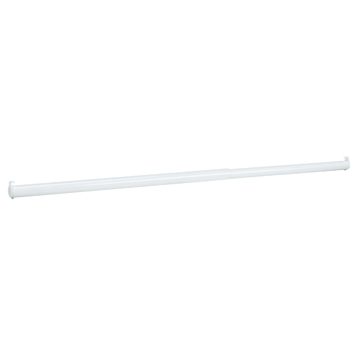 John Sterling Closet-Pro 30 In. to 48 In. x 1-1/4 In. Extra Heavy-Duty Adjustable Closet Rod, White