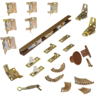 Johnson Hardware 72 In. 4-Door Folding Door Hardware Image 1