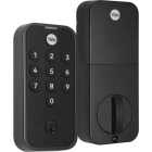 Yale Code Black Suede Electronic Lock Keypad Deadbolt Image 1