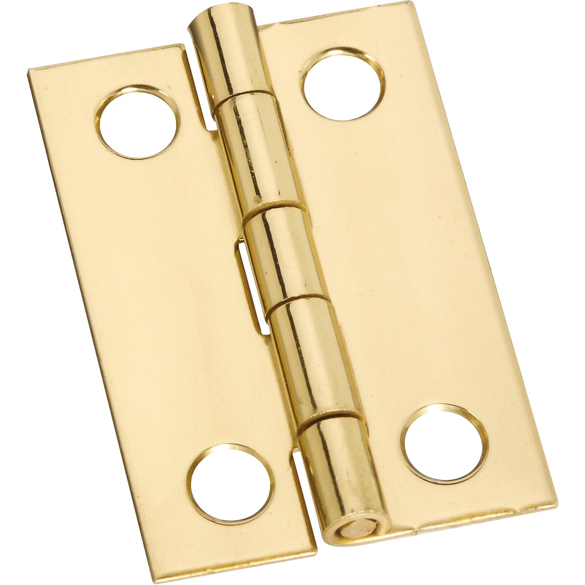 National Hardware 1-1/2 In. x 1 In. Medium Clear Coat Decorative Hinge