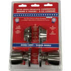 US Hardware Satin Mobile Home Entry Lockset Image 2