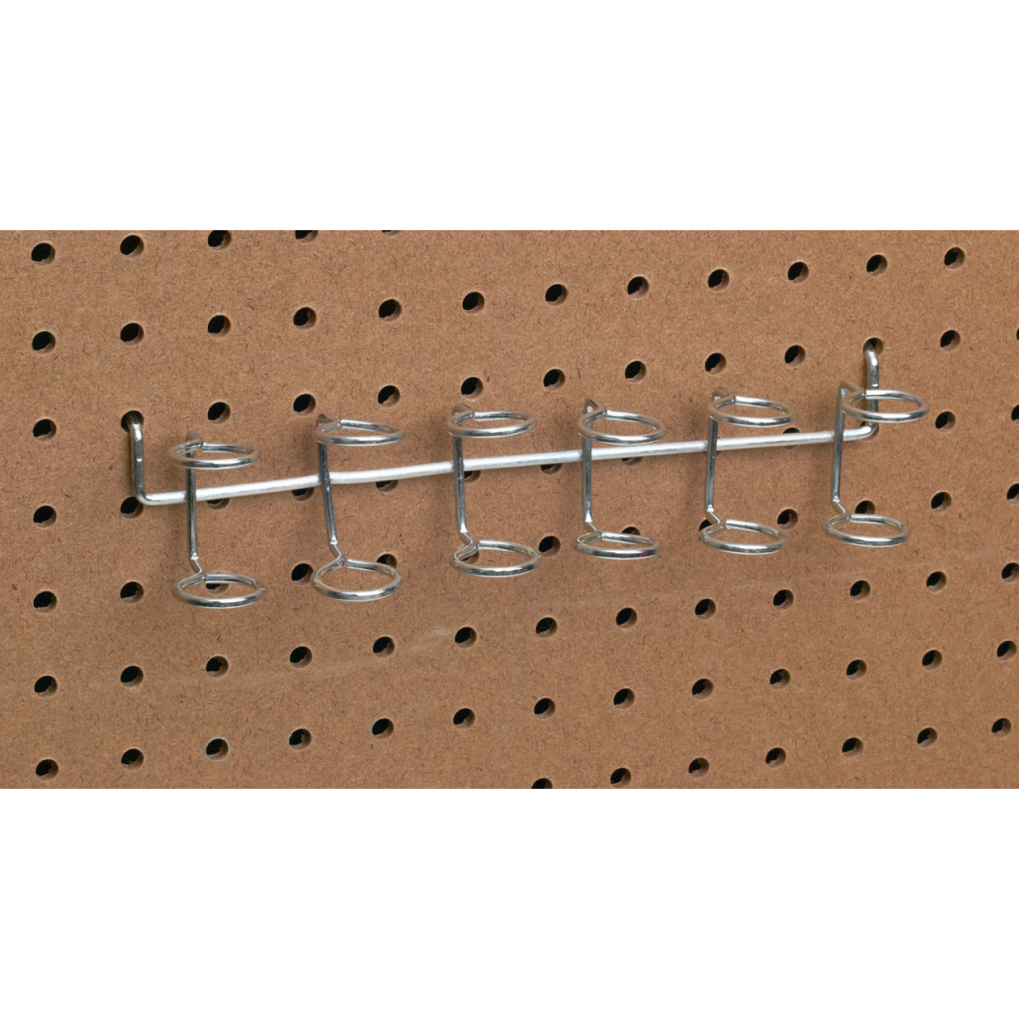 Zinc-Plated Wire 2.4 In. W. x 9.5 In. L. x 2.6 In. D. Tool Holder Hook Image 3