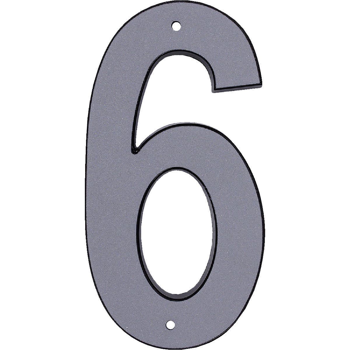 Hy-Ko 4 In. Reflective Plastic Number 6 Image 1