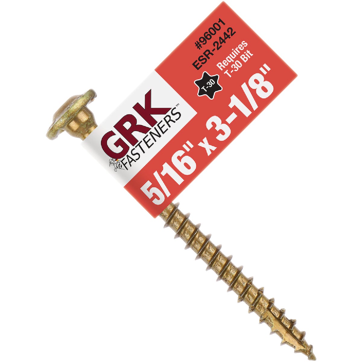 GRK RSS Rugged 5/16 In. x 3-1/8 In. Star Drive Washer-Head Structure Screw Image 1