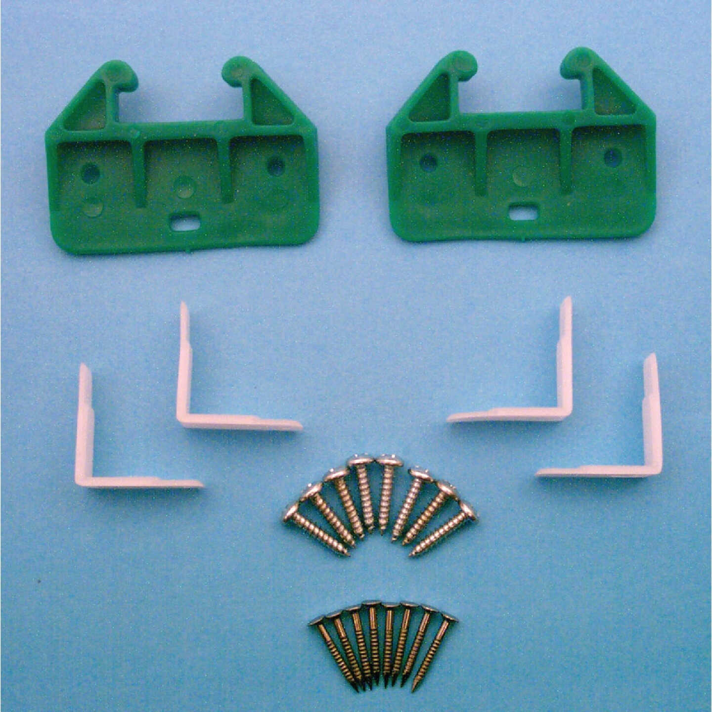 Prime-Line Nylon Green Track Guide for 5/16 In. x 1-1/8 In. Track (2-Count) Image 2