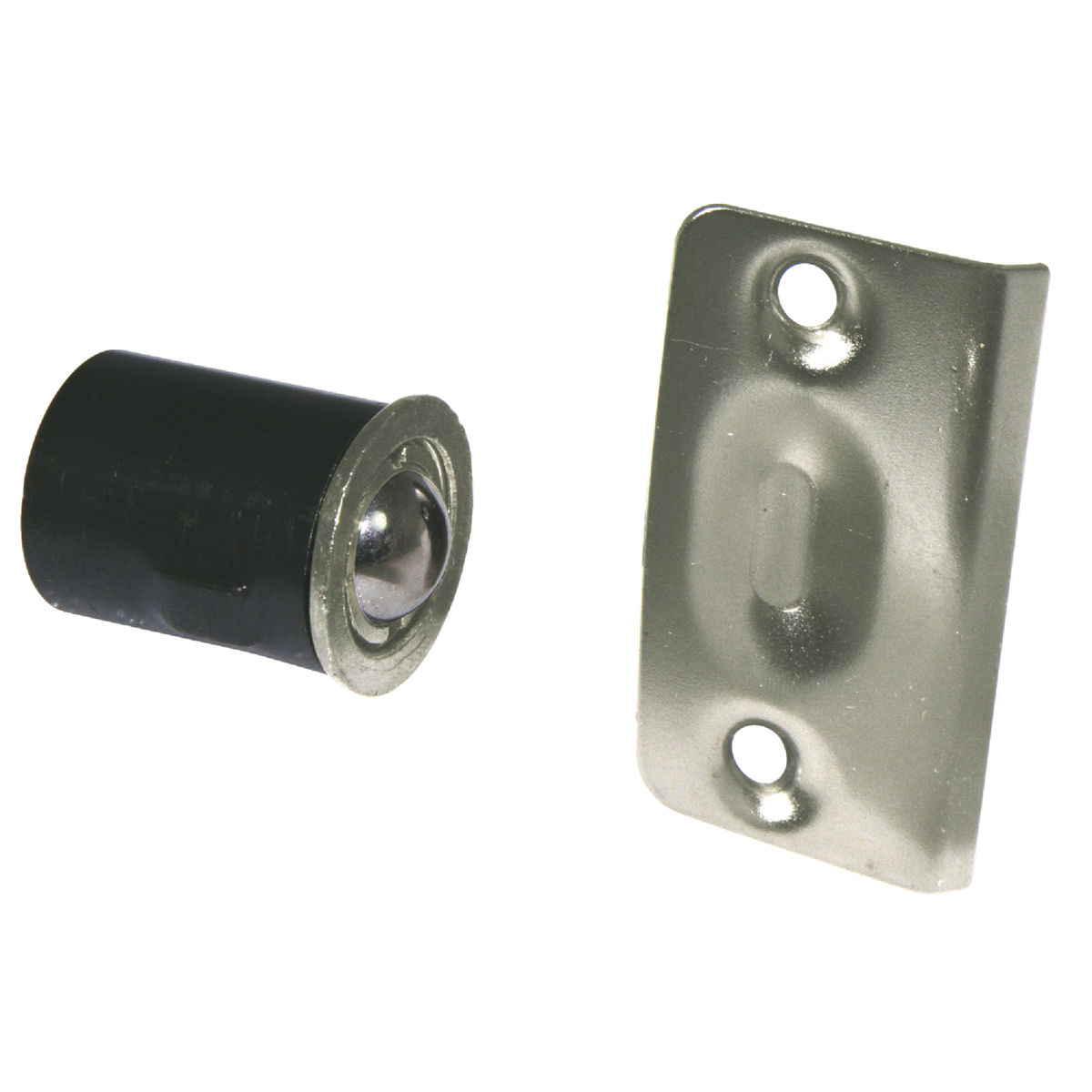 Ultra Hardware Satin Nickel Closet Door Ball Catch