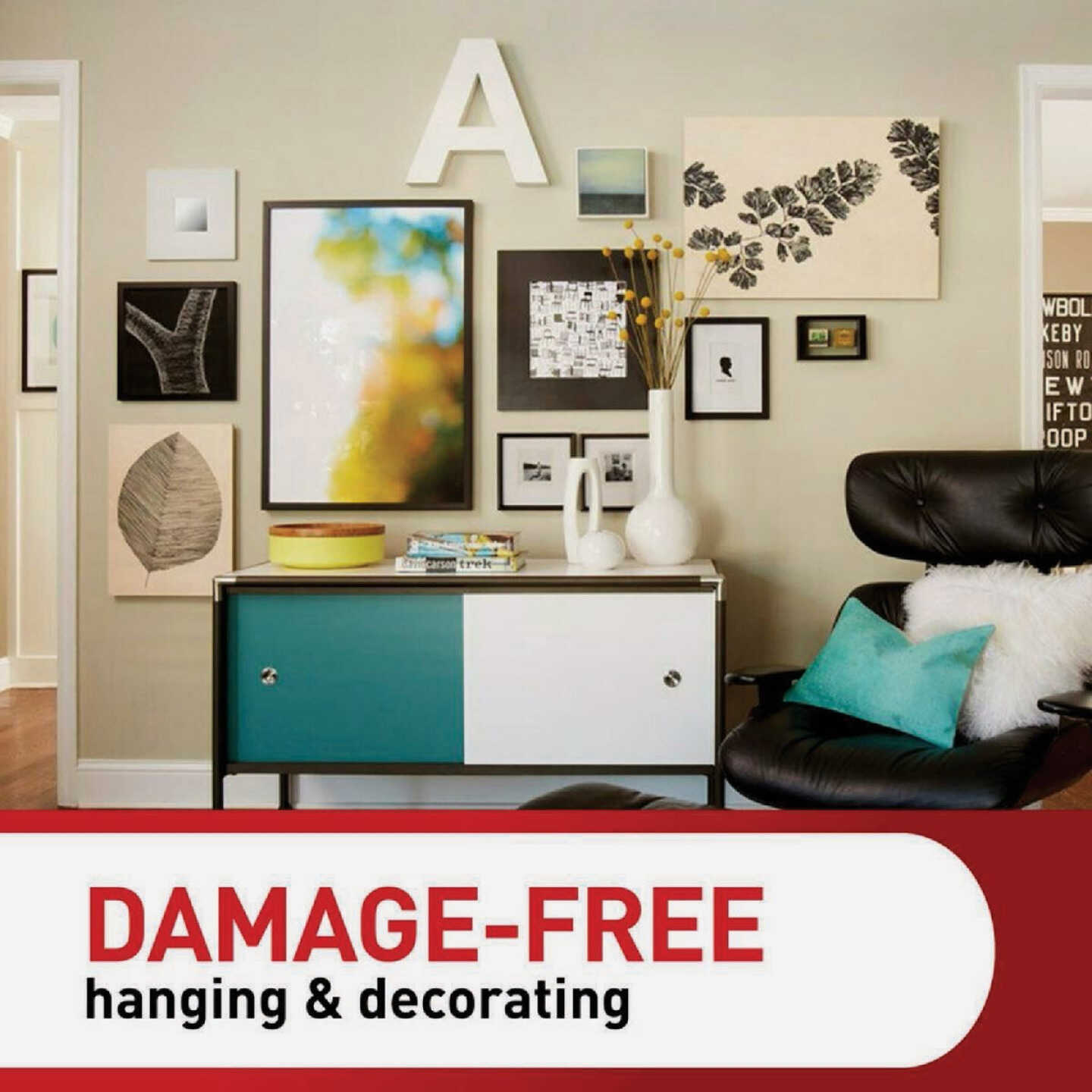 Command 20 Lb. White Picture Hanging Strips, 8 Pairs Image 6